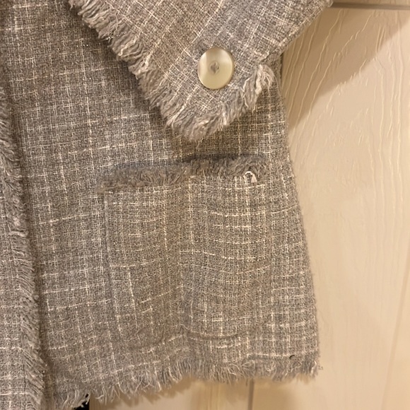 Jones New York Signature Jacket Tweed Blue - Picture 3 of 6
